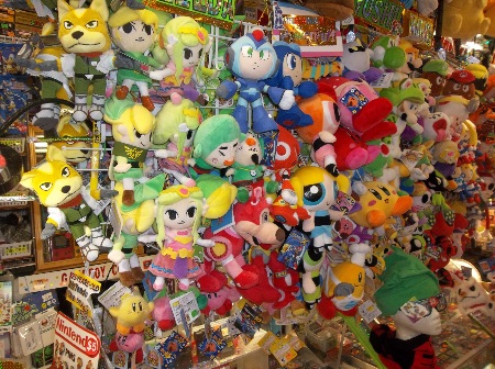 video game plushies